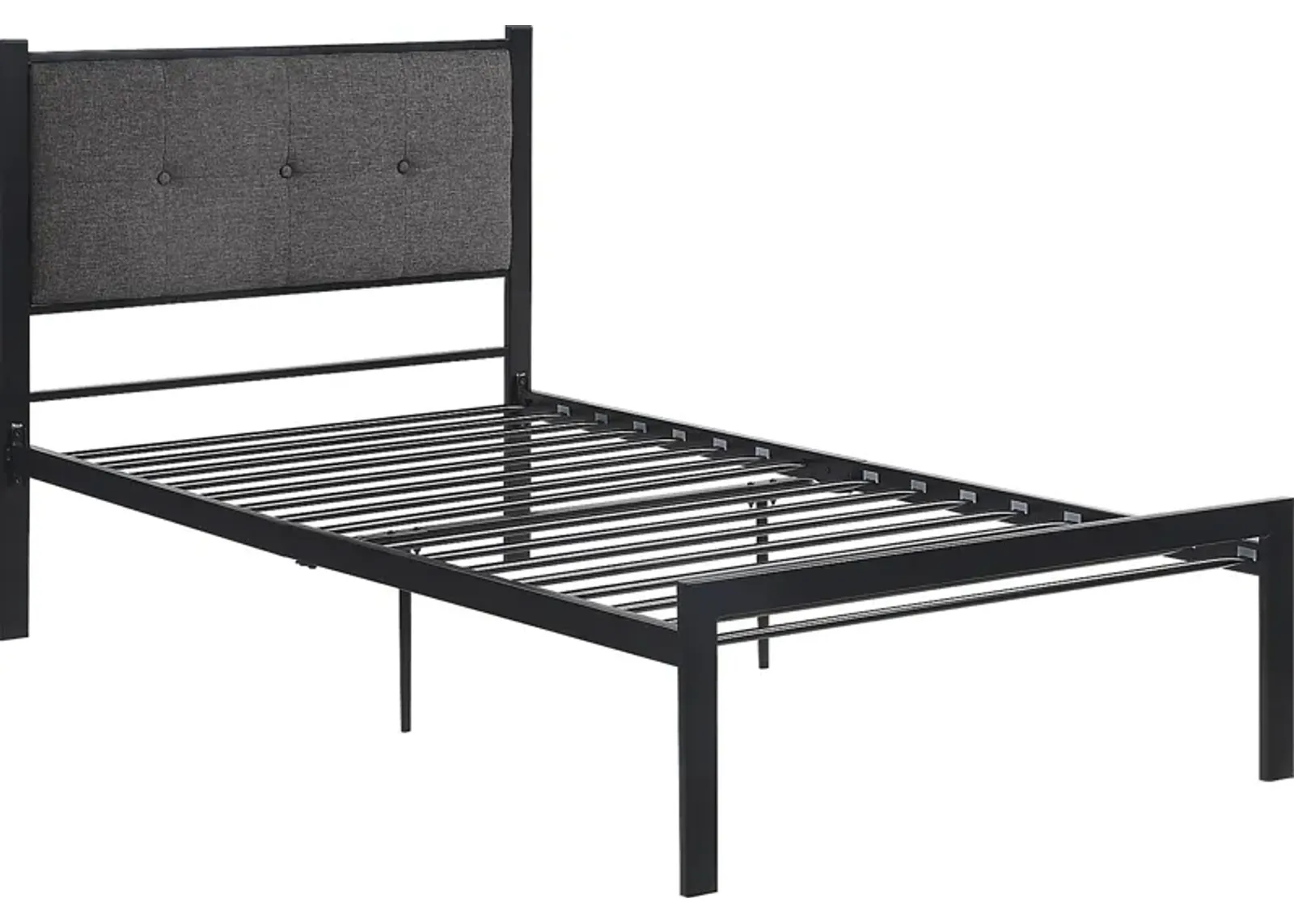 Harllan Gray Twin Platform Bed