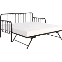 Belltone Bronze Daybed with Lift Up Trundle