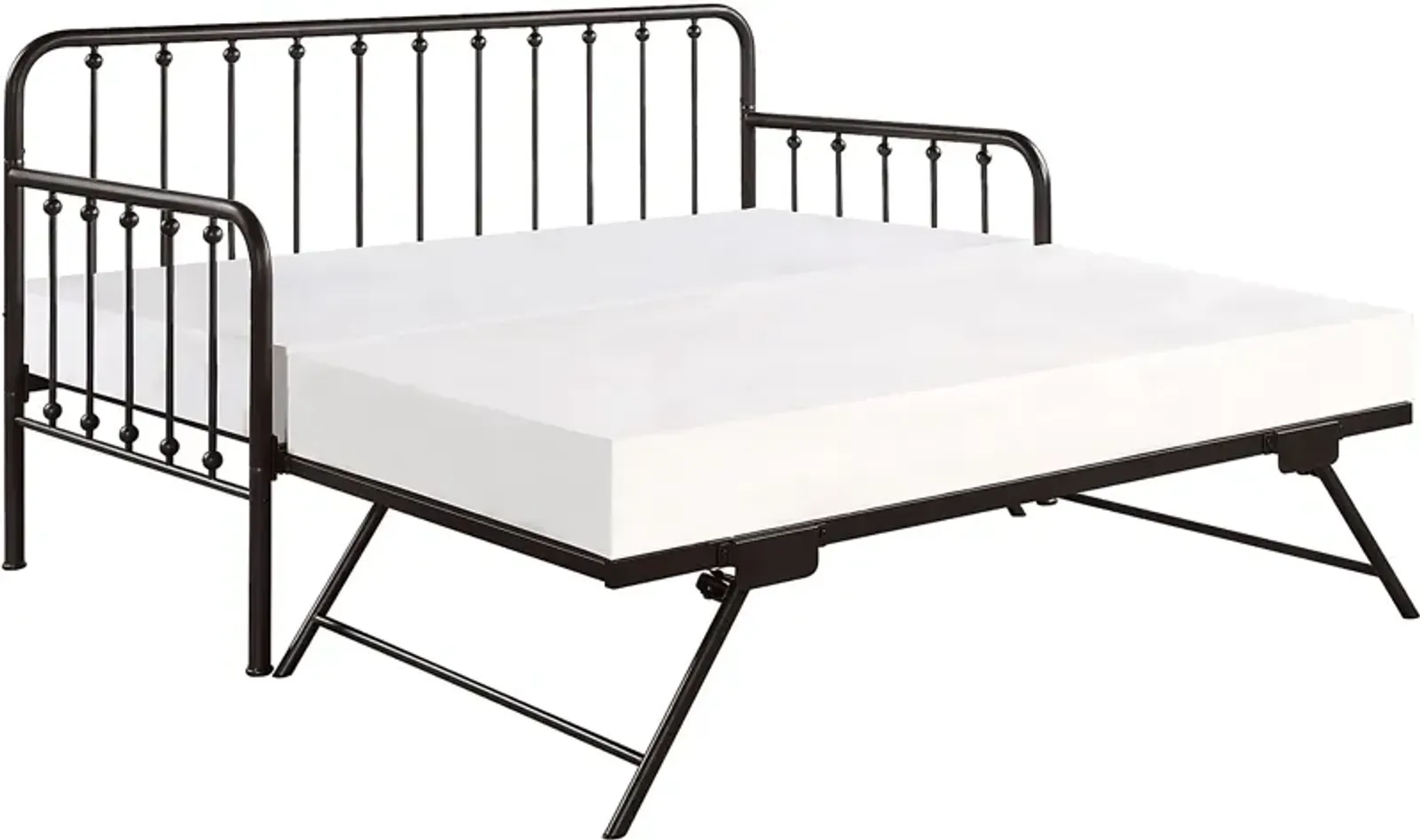 Belltone Bronze Daybed with Lift Up Trundle