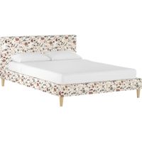 Sprucedale Rust Twin Upholstered Bed