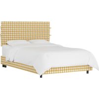 Kids Cottage Charm Yellow Twin Upholstered Bed
