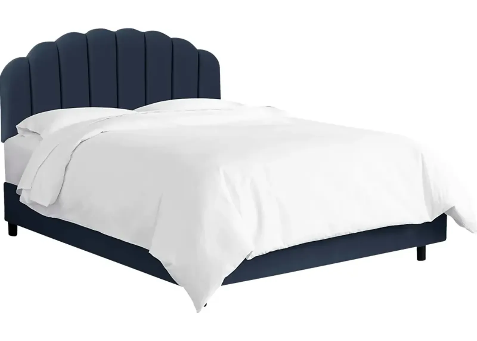 Eloisan Dark Blue Twin Bed