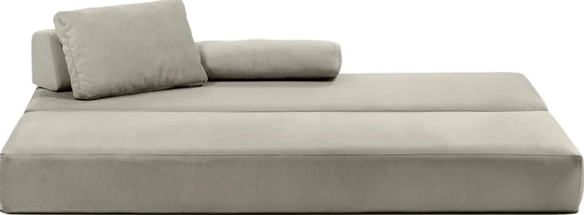 Aignathser Dove Gray Daybed