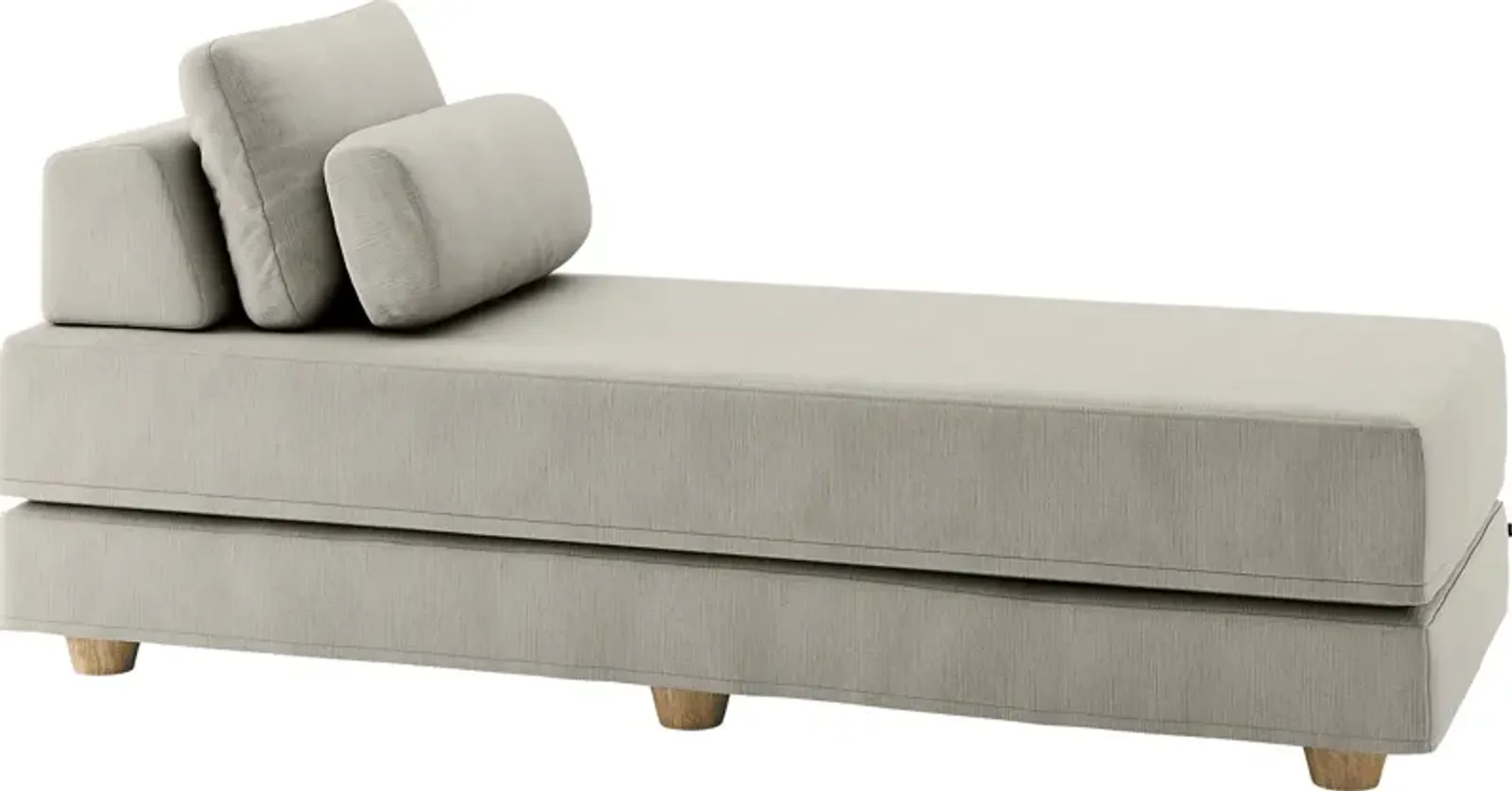 Aignathser Dove Gray Daybed