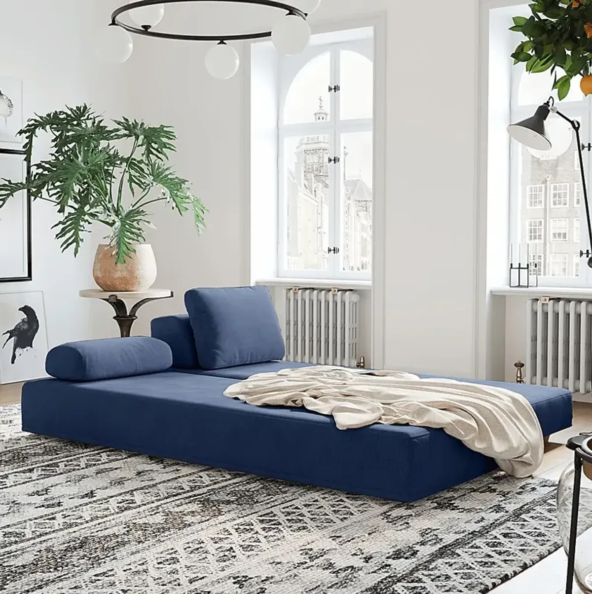 Aignathser Blue Daybed