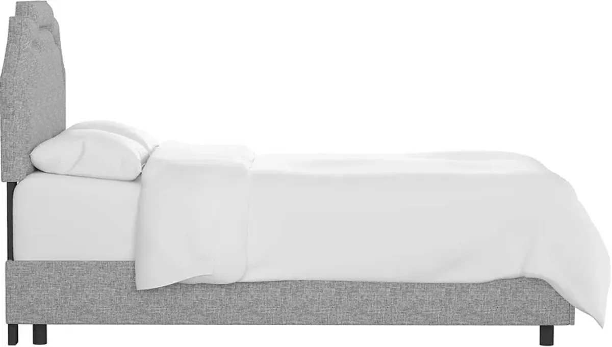 Evarelle I Light Gray Twin Bed