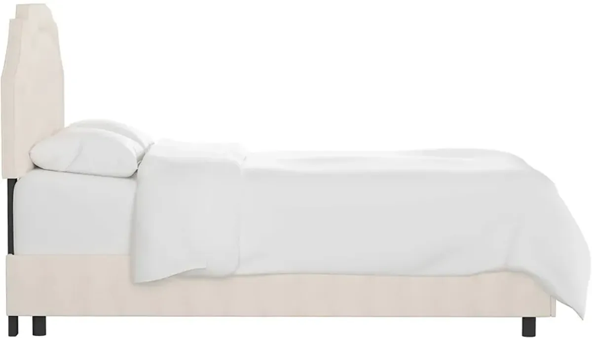 Evarelle I White Twin Bed