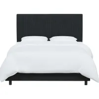 Norlana Black Twin Bed
