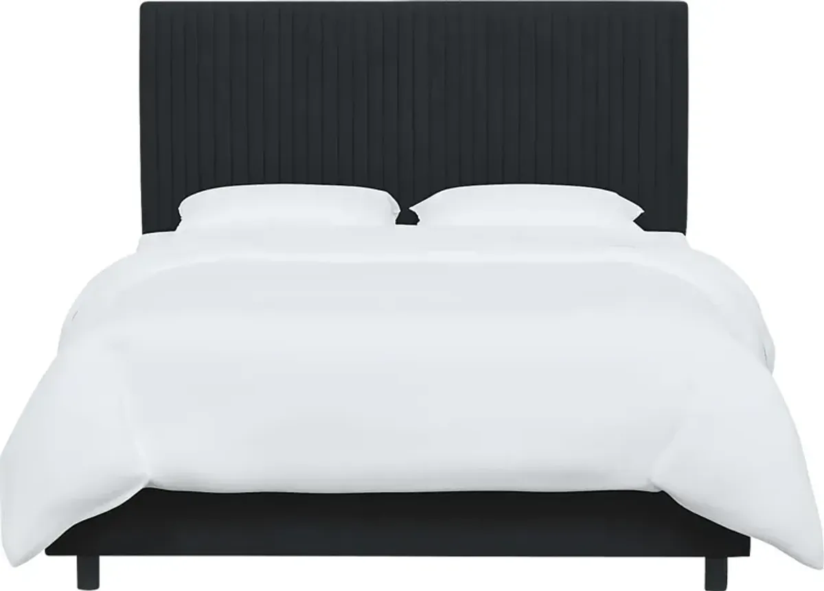 Norlana Black Twin Bed