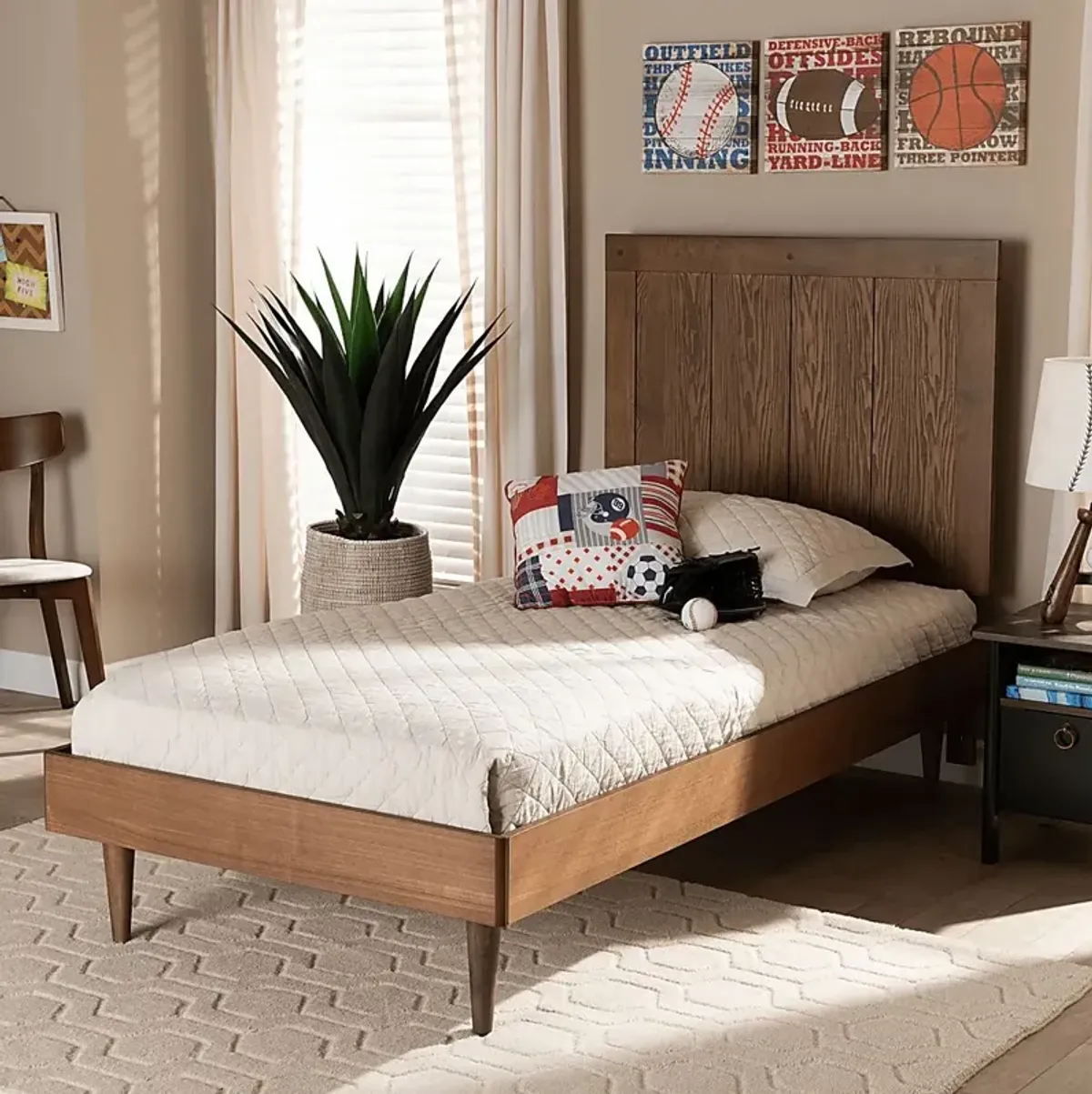 Creekhurst Brown Twin Bed