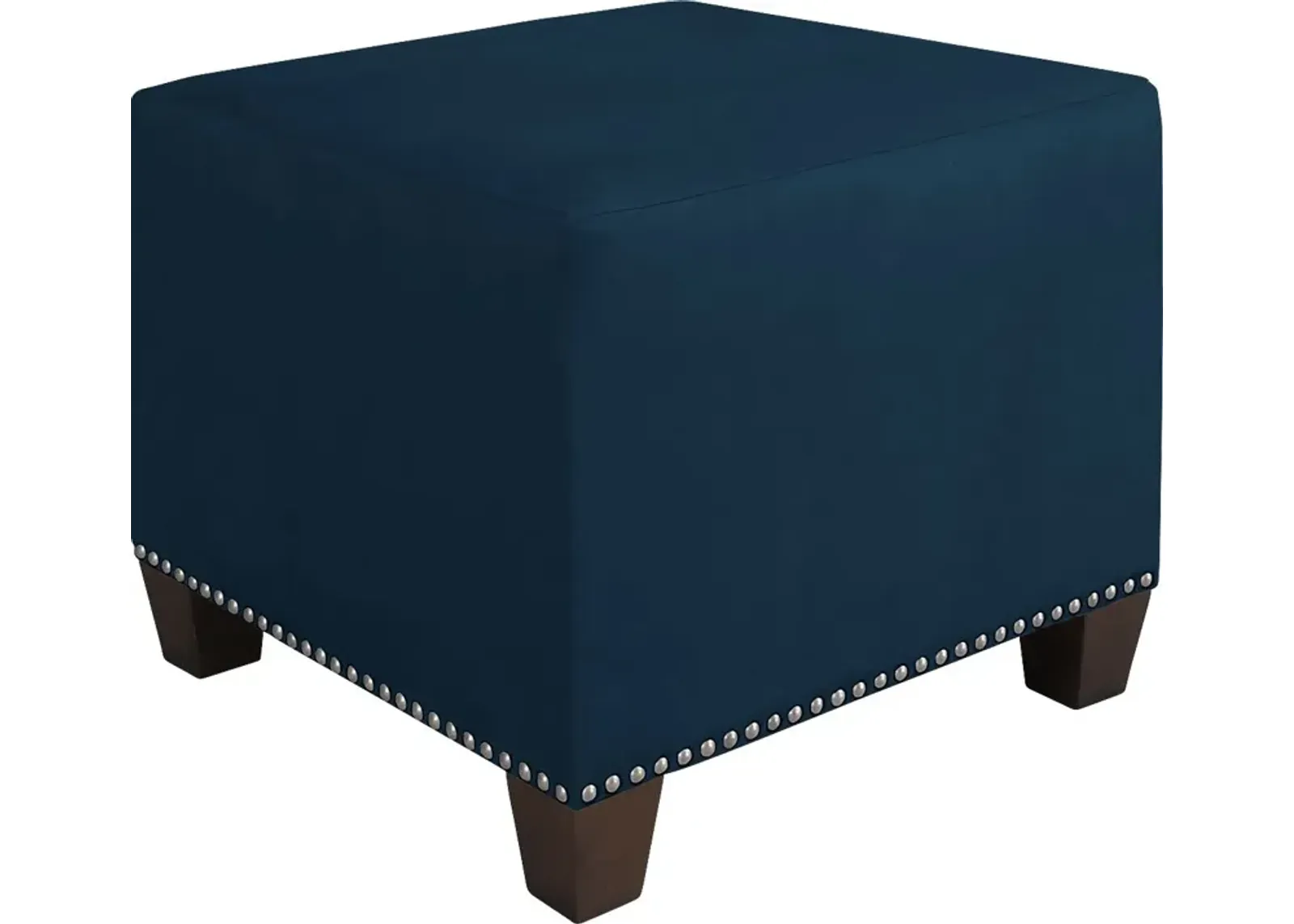 Delana Navy Ottoman