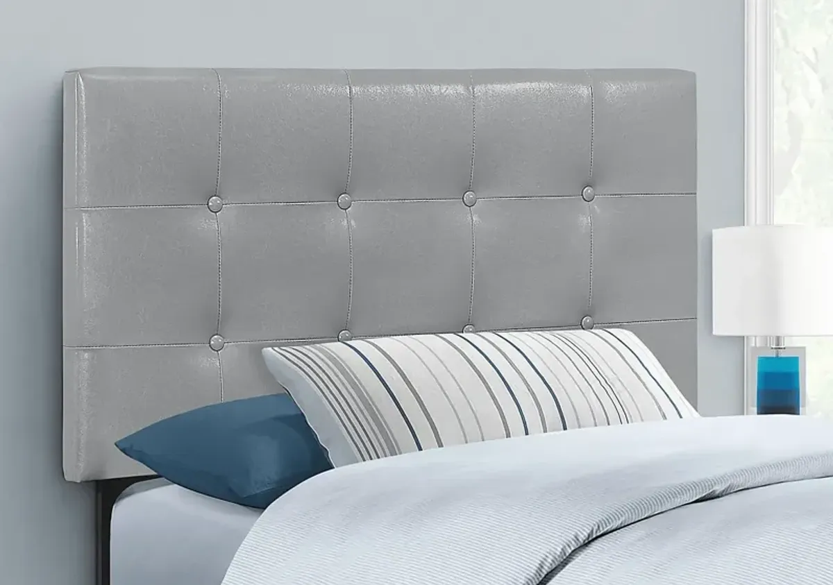 Nepton Gray Twin Headboard