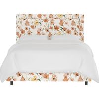 Kids Sweet Plains Cream Twin Upholstered Bed