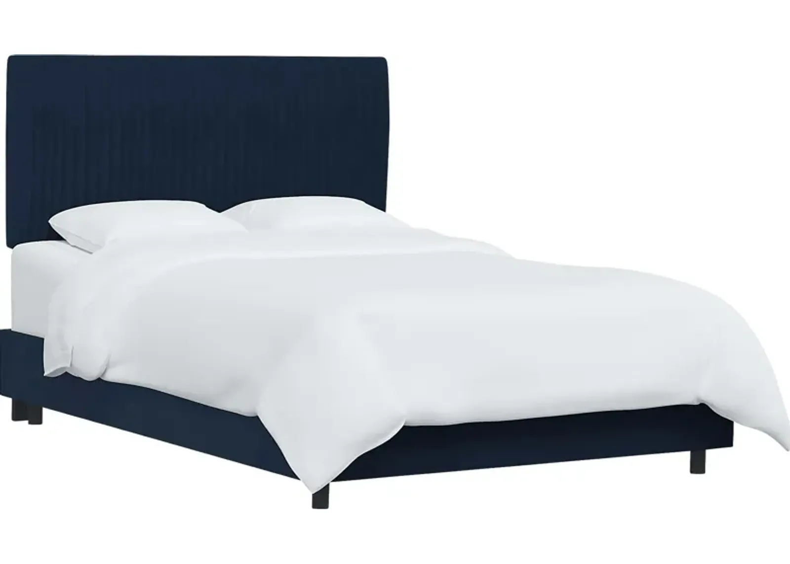 Norlana Dark Blue Twin Bed