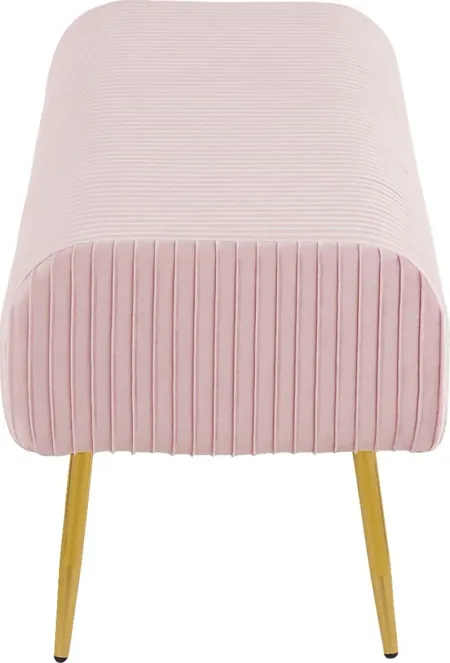 Runnymede Pink Accent Bench