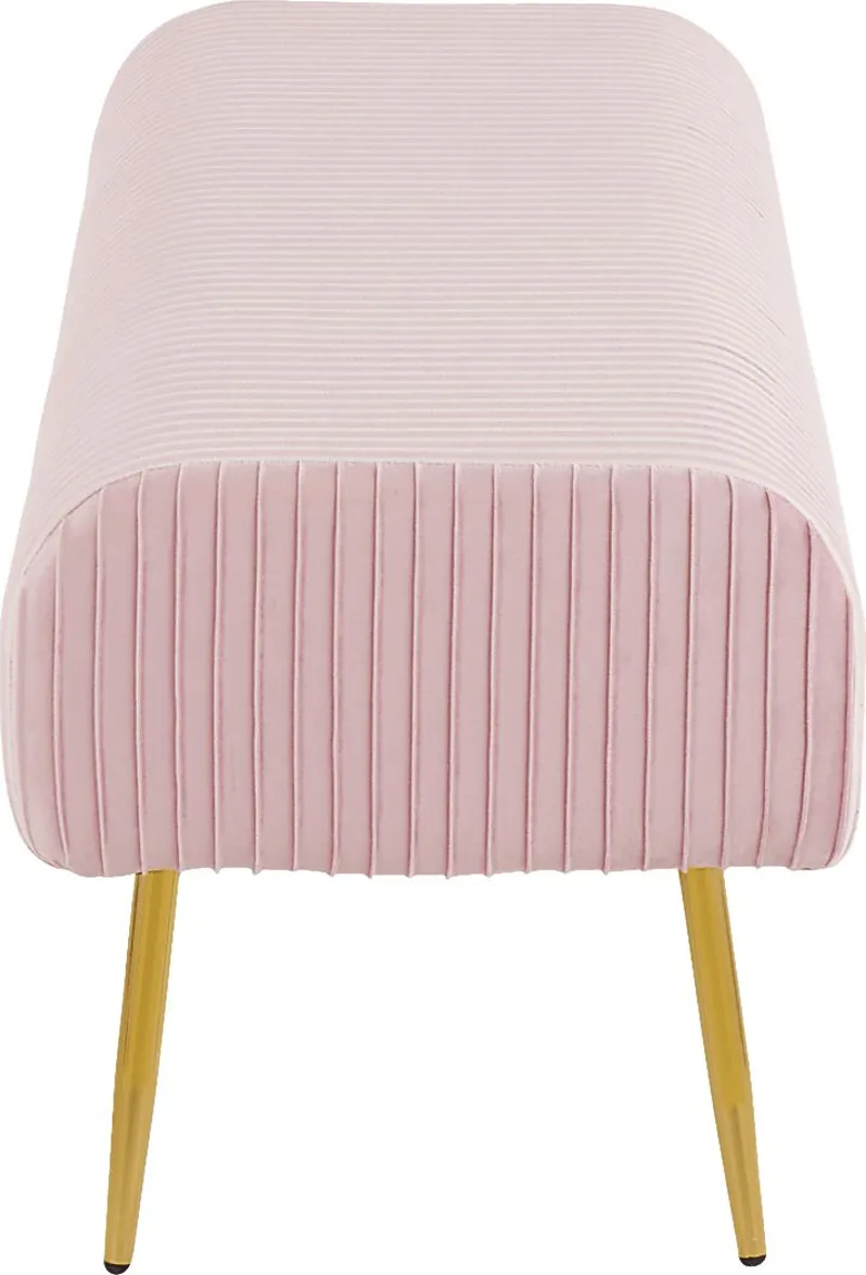 Runnymede Pink Accent Bench