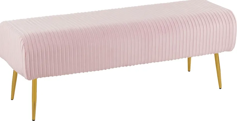 Runnymede Pink Accent Bench