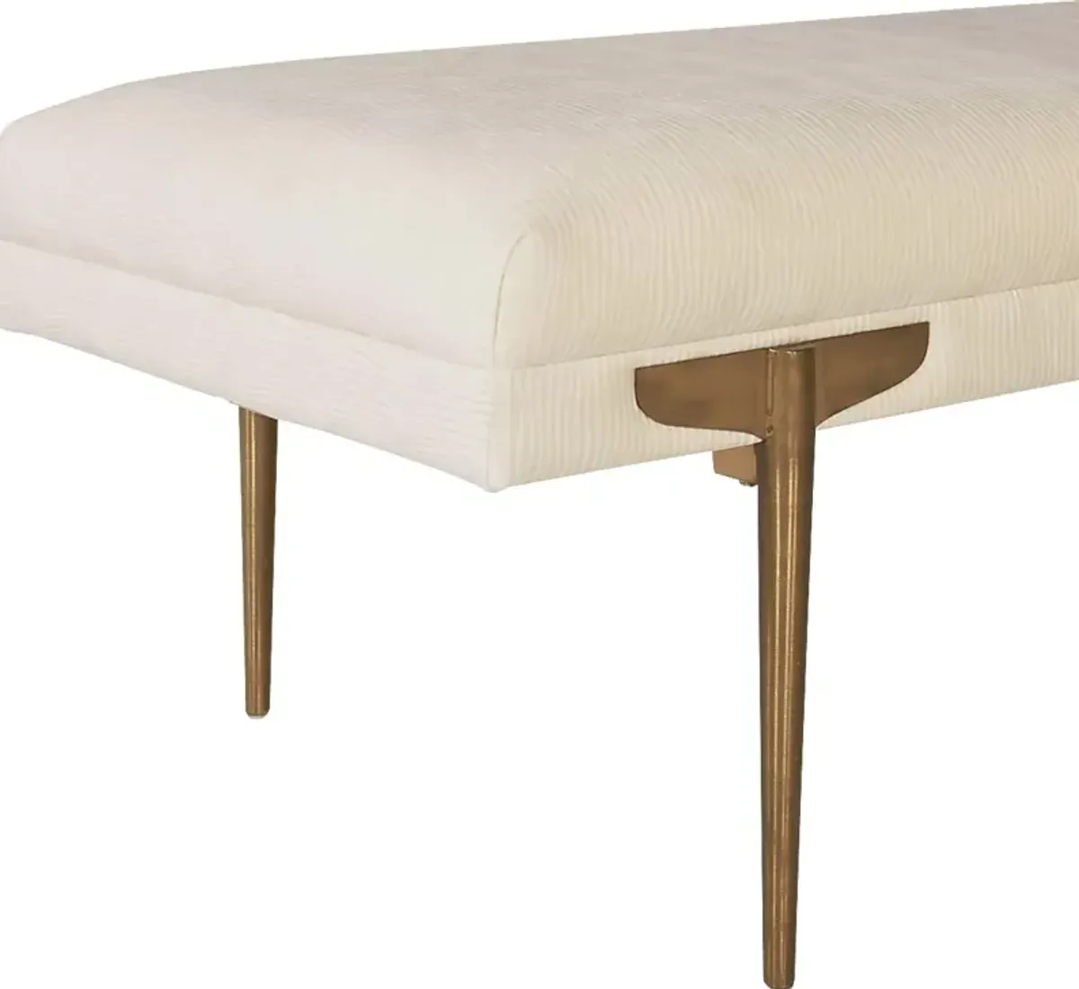 Taresa White Bench