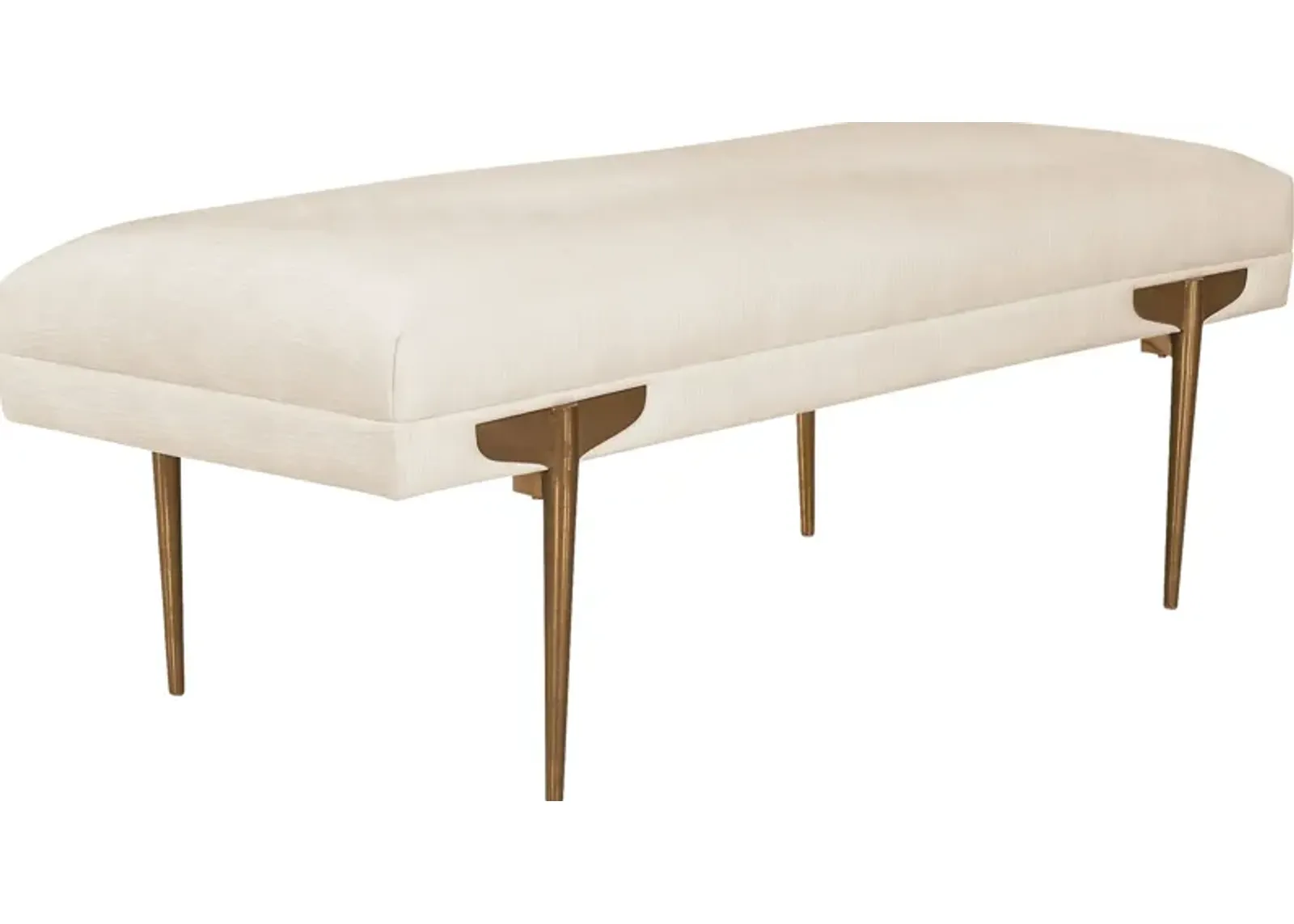 Taresa White Bench