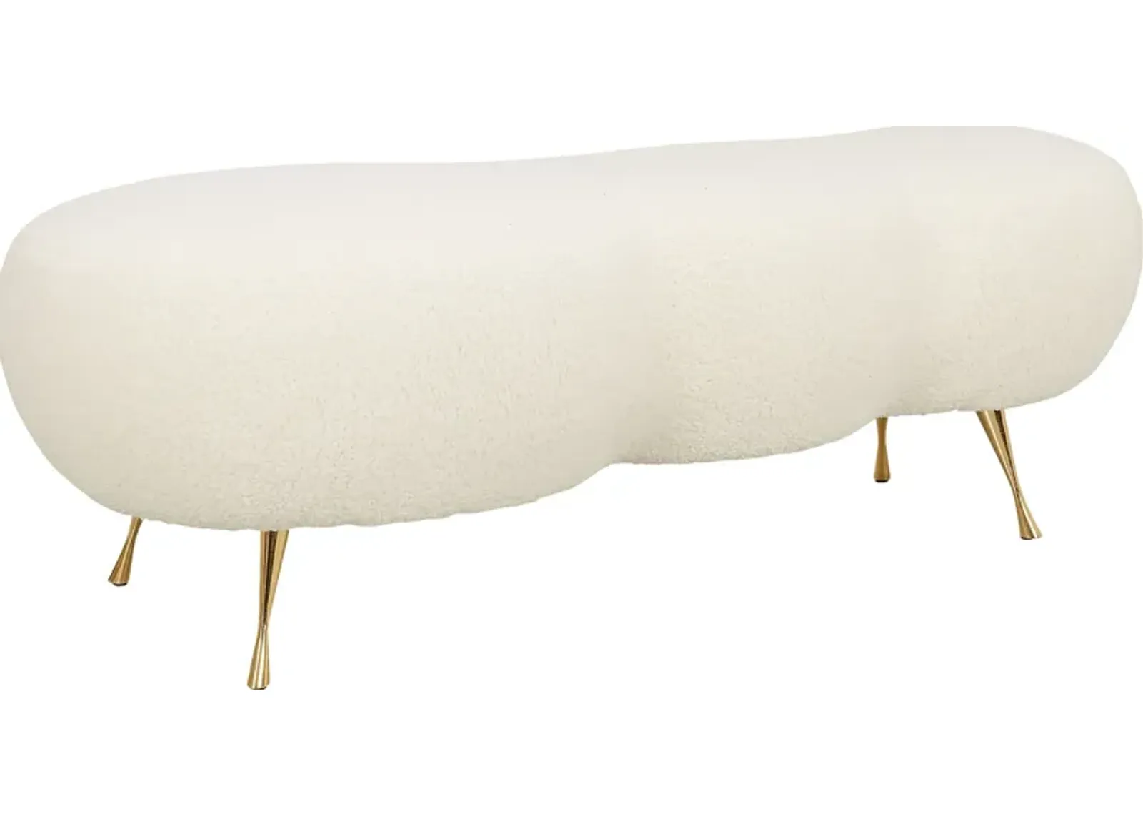 Jazellie Beige Bench