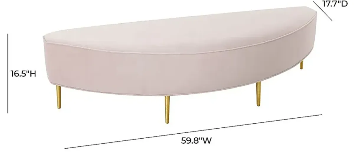 Beaverbrook Blush Full Bench