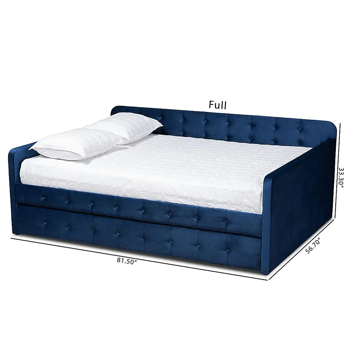 Kamrath Blue Full Daybed with Trundle