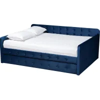 Kamrath Blue Full Daybed with Trundle