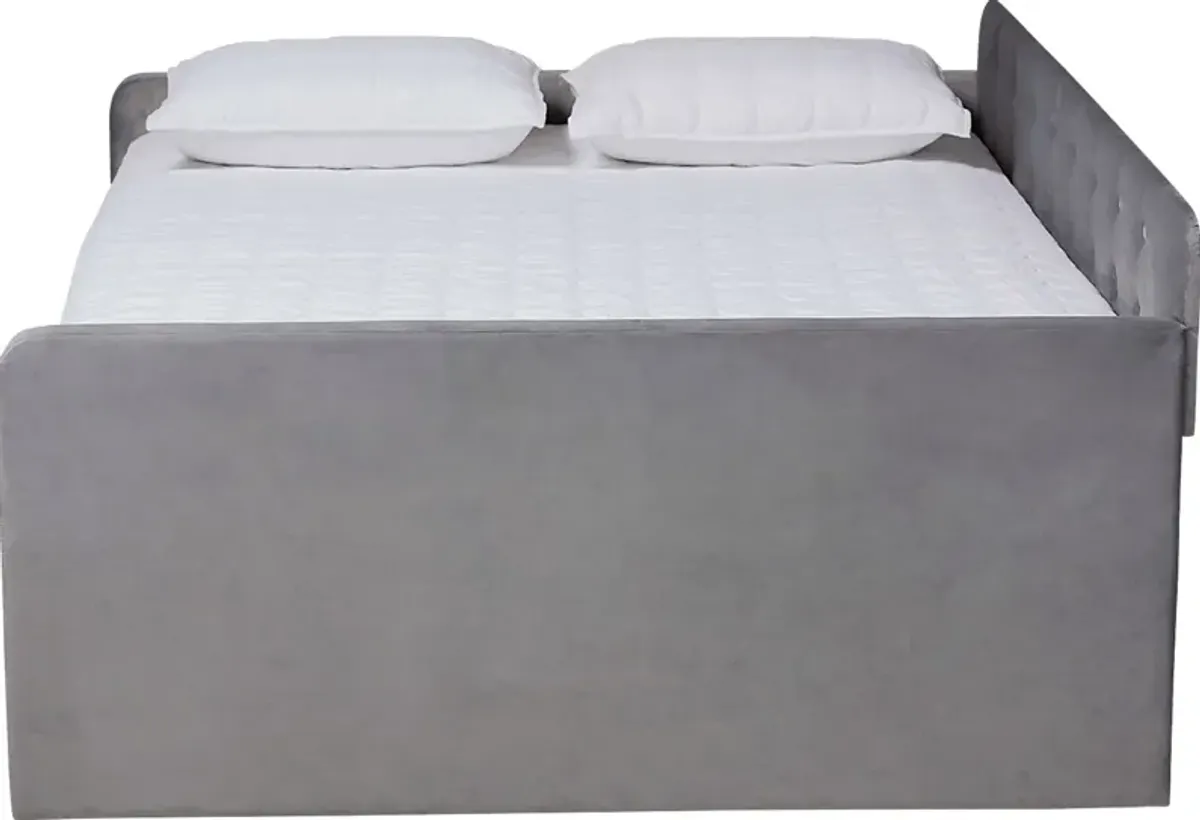 Kamrath Gray Full Daybed with Trundle