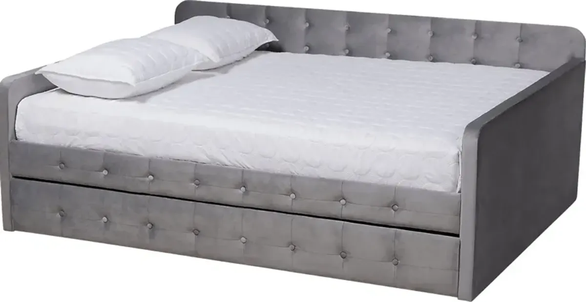 Kamrath Gray Full Daybed with Trundle