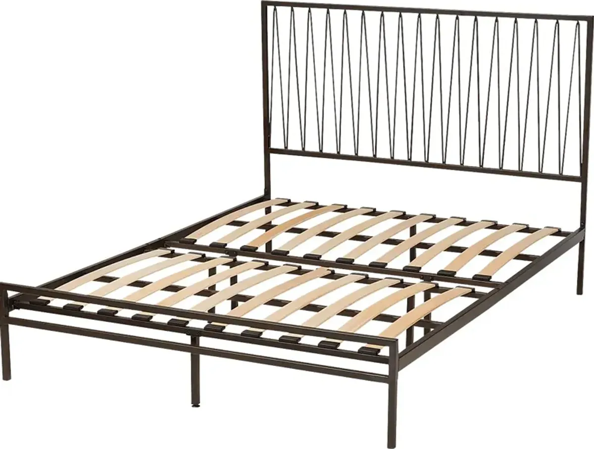 Rowesville Black Full Bed