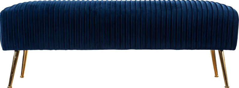 Bluffstone Blue Accent Bench