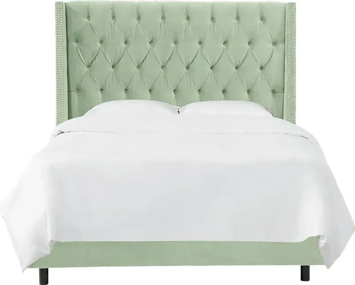 Garonne Green Twin Bed