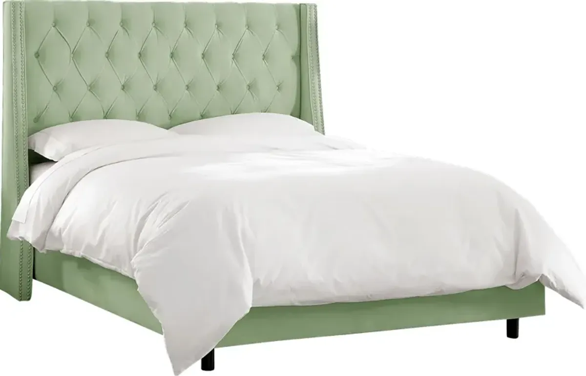 Garonne Green Twin Bed