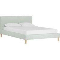 Kids Spring Jewels Green Full Upholstered Bed