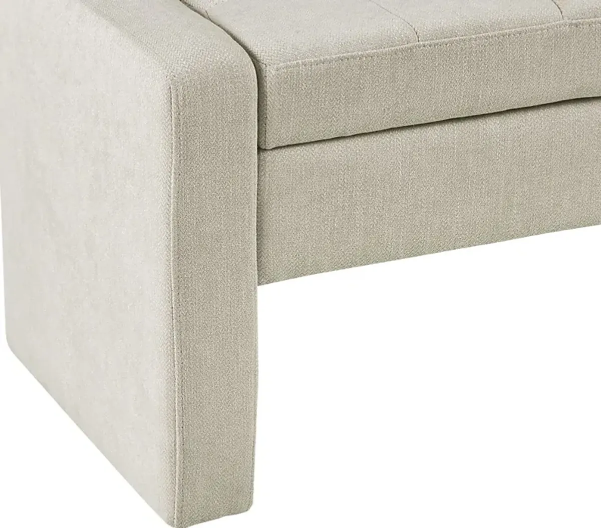 Etton Beige Storage Bench