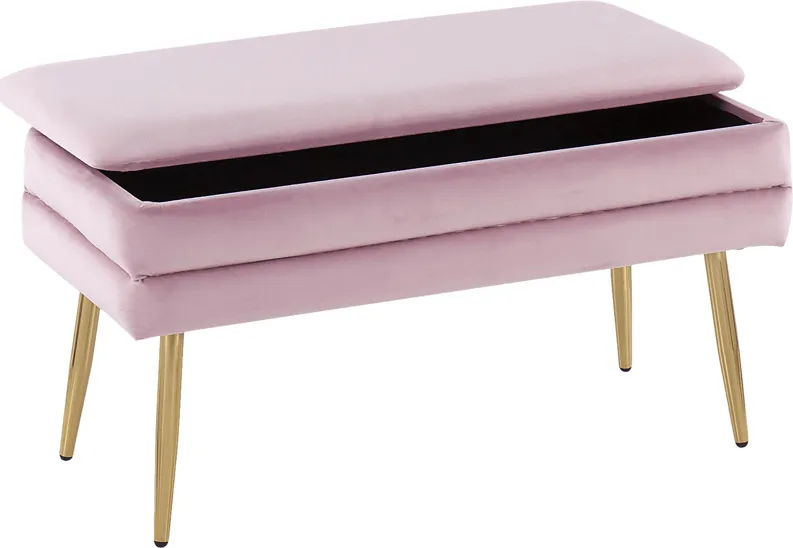 Interlaken Blush Accent Bench