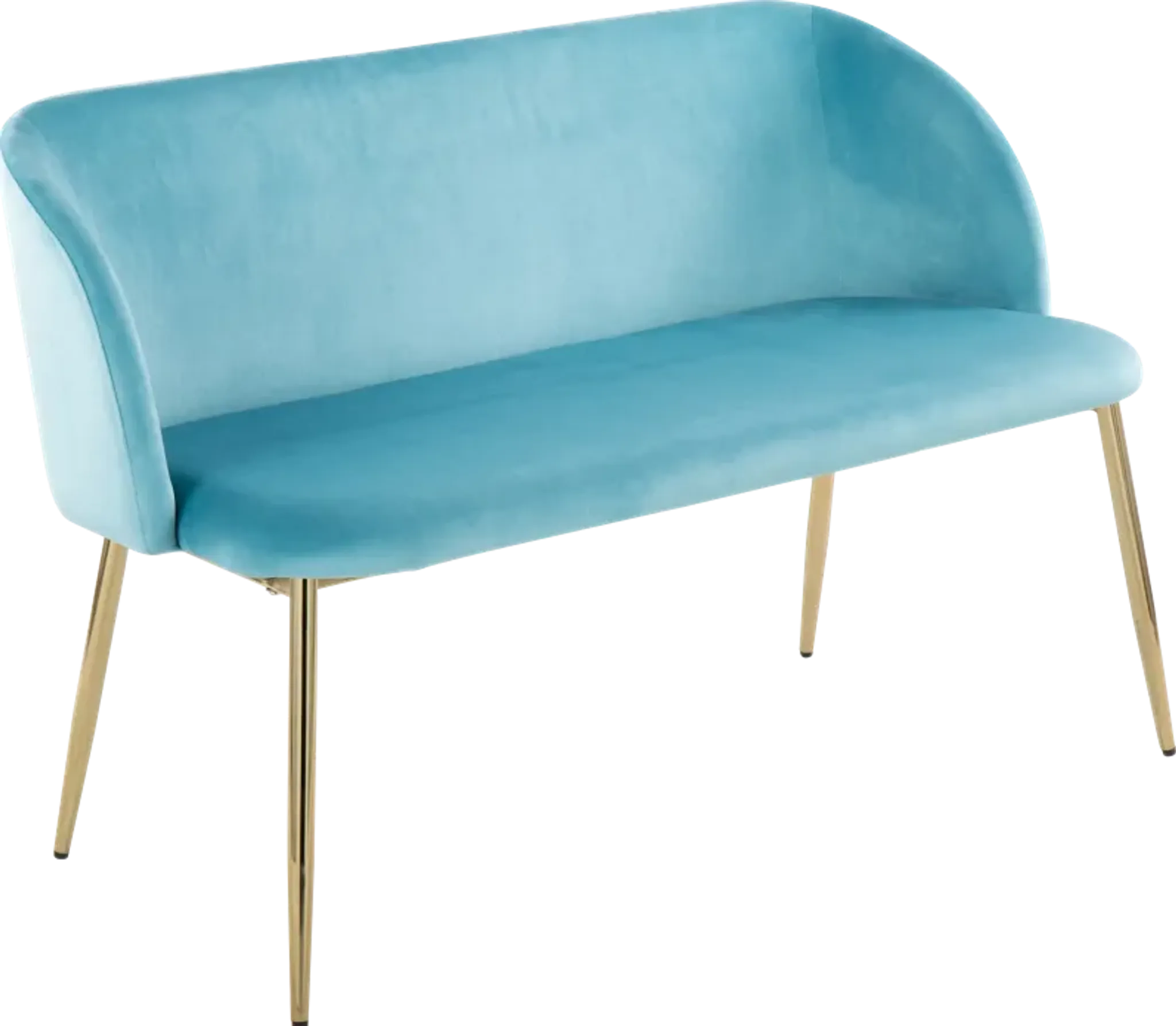 Fulham Blue Accent Bench Rooms To Go | Furniture.com