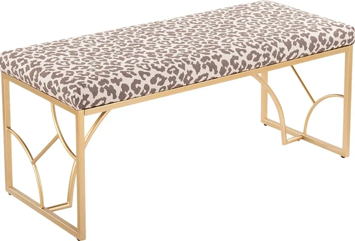 Waldroup I Beige Bench