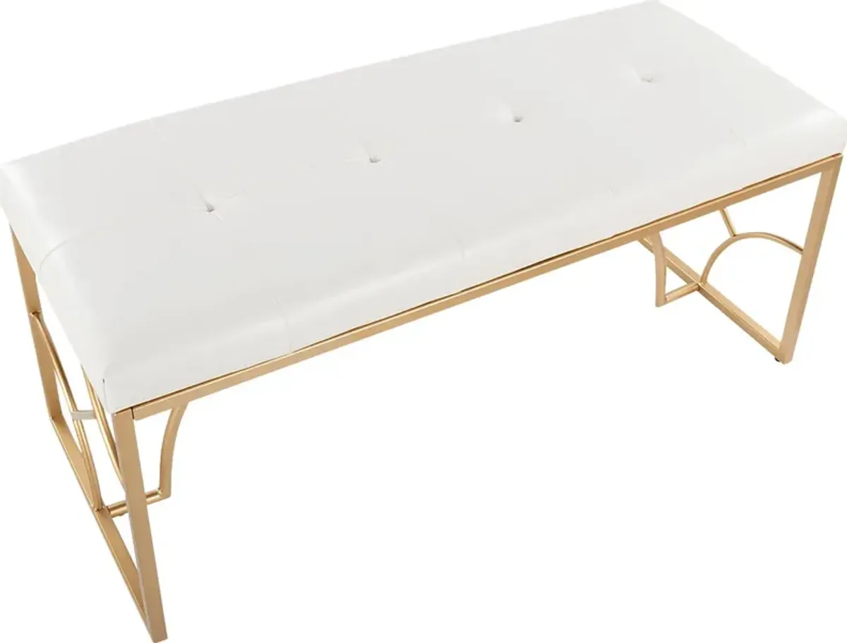 Waldroup I White Bench