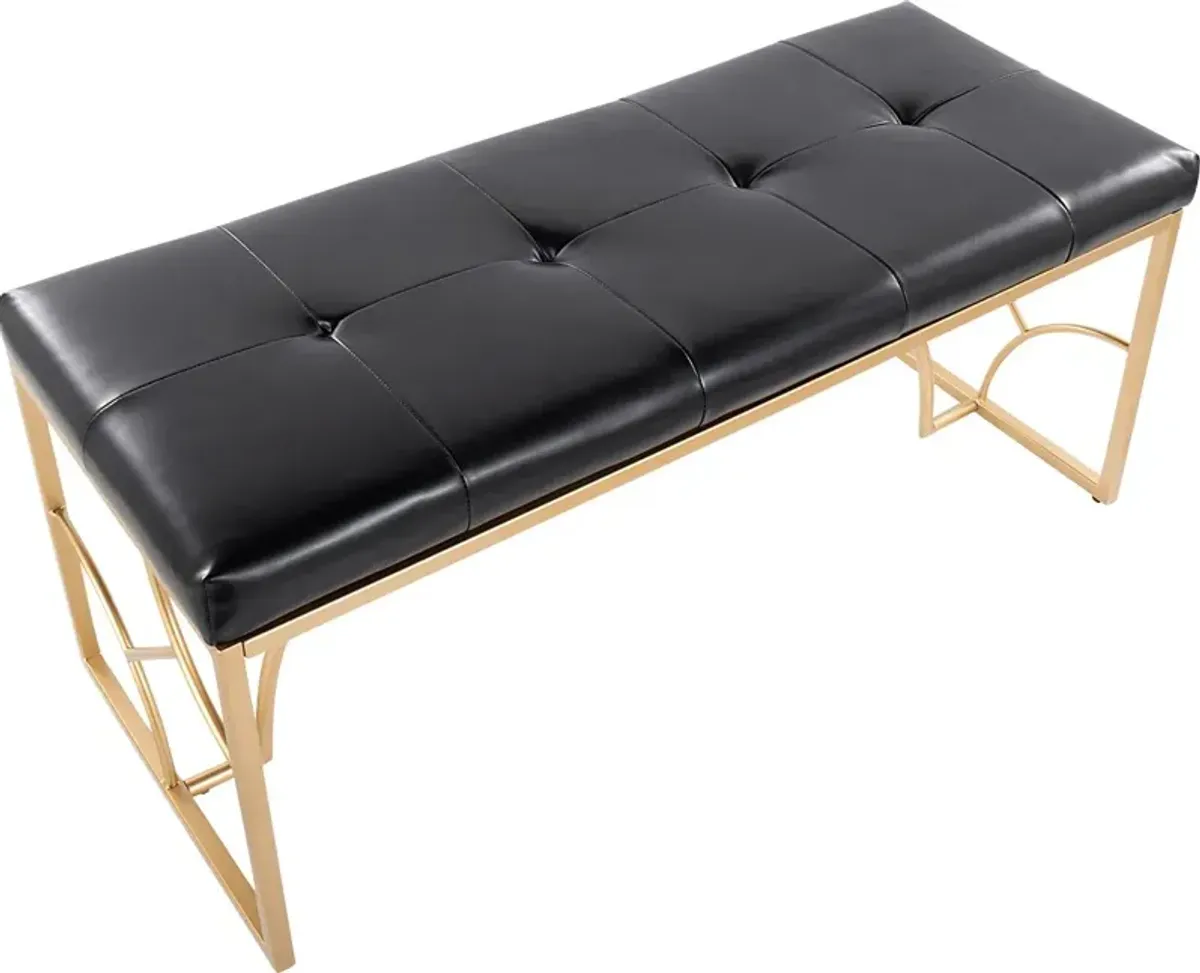 Waldroup I Black Bench