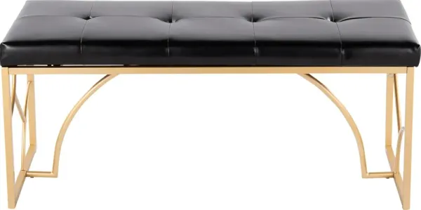 Waldroup I Black Bench