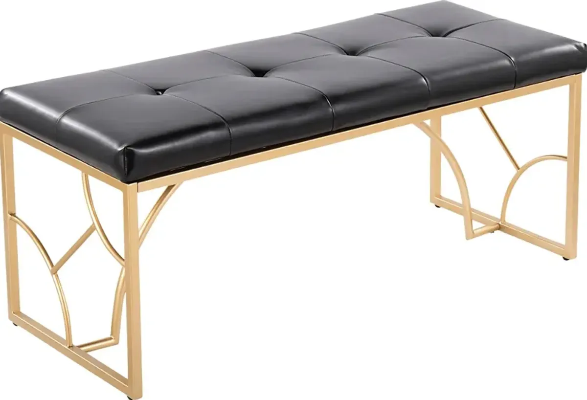 Waldroup I Black Bench