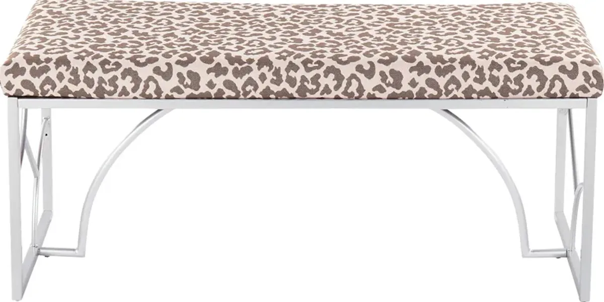 Waldroup II Beige Bench