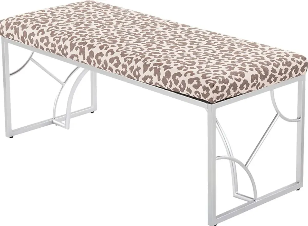 Waldroup II Beige Bench