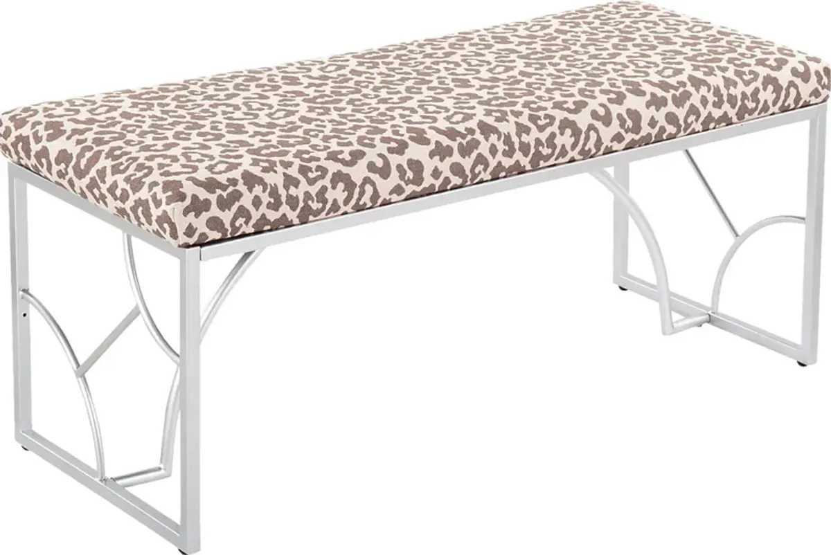 Waldroup II Beige Bench