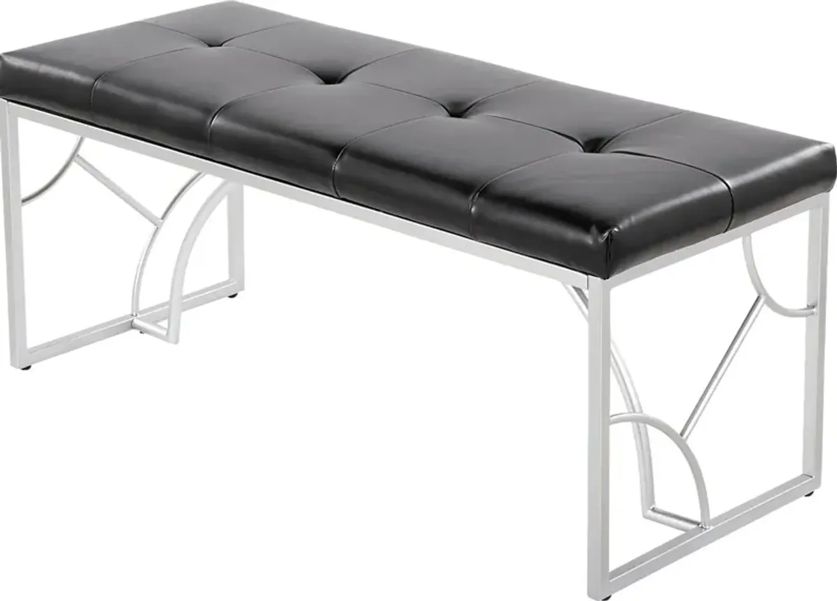 Waldroup II Black Bench