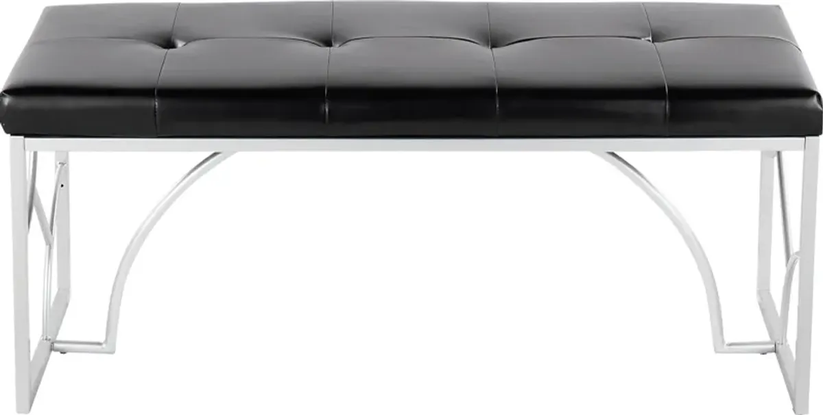 Waldroup II Black Bench