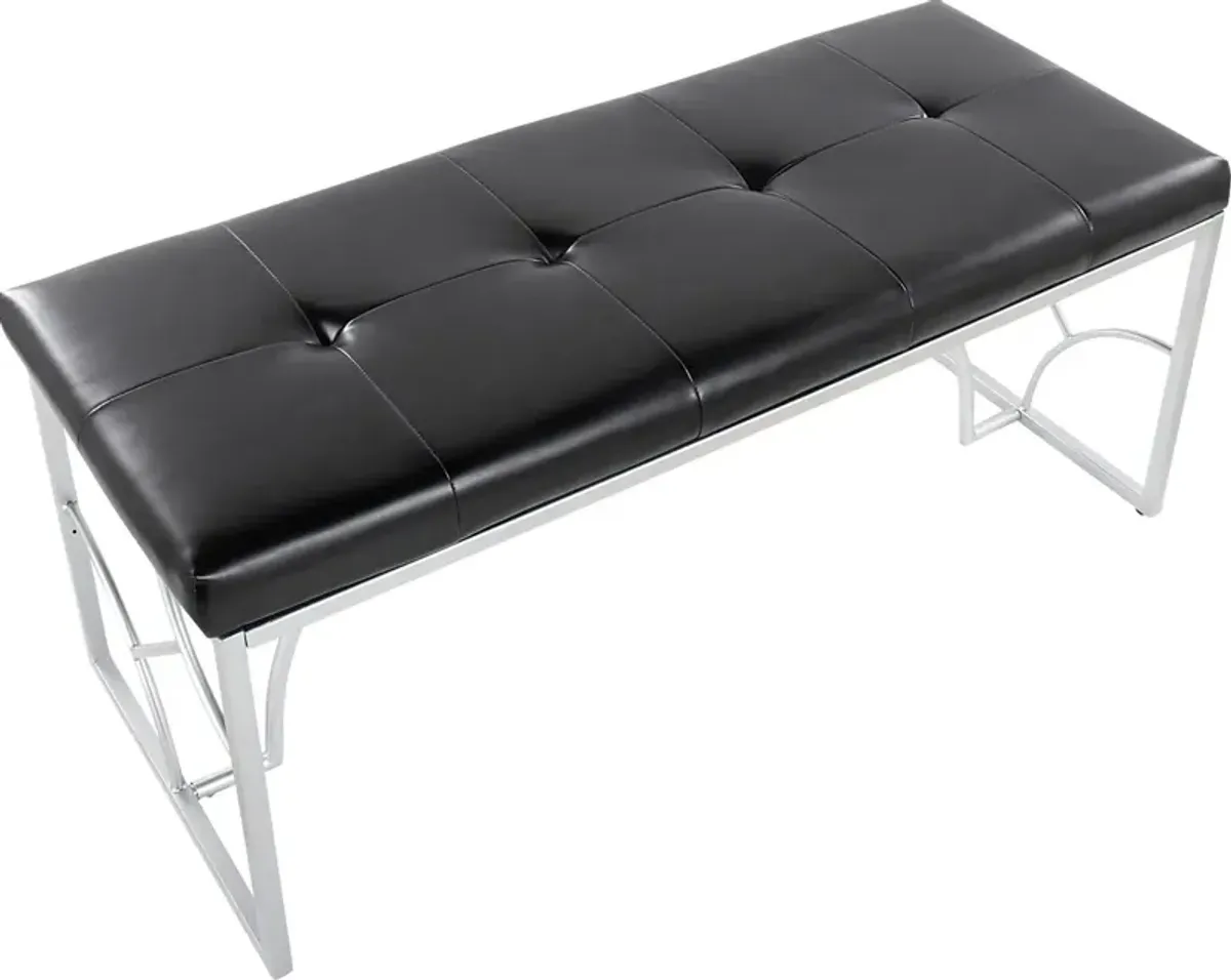 Waldroup II Black Bench