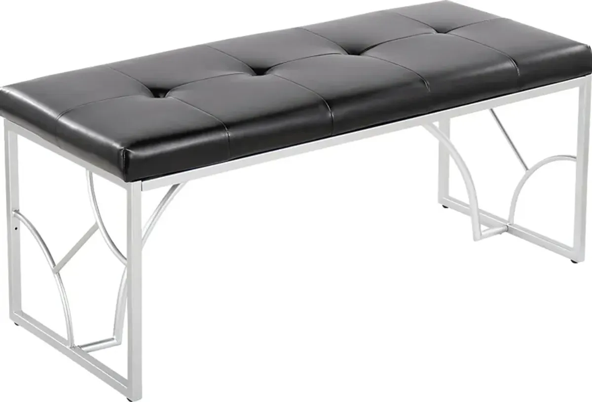 Waldroup II Black Bench