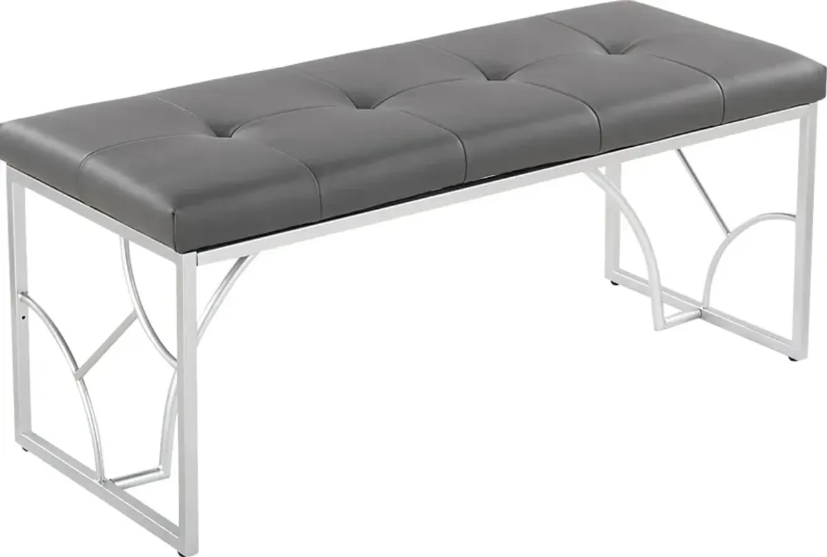 Waldroup II Dark Gray Bench